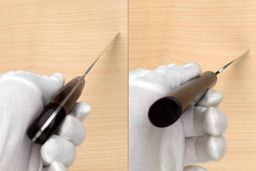 WHAT IS THE SHARPENING ANGLE FOR KITCHEN KNIVES