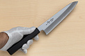 Kagekiyo White steel 2 Gyuto knife 210mm (8.3") Magnolia Wood Urushi lacquer handle - Knife-Life - Best Japanese Knife Store