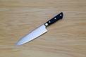 Tetsuhiro Super Gold 2 Gyuto knife 175mm (6.9") Black paper micarta - Knife-Life - Best Japanese Knife Store