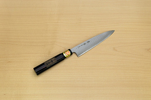 Sakai Genkichi Warikomi White steel 3 Petty knife 150mm (5.9) Magnolia Wood with Akebono-Nuri Urushi Lacque