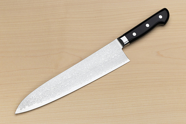 Kagekiyo VG10 Damascus Gyuto knife 240mm (9.5") Micarta handle