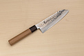 Sakai Takayuki 33-layer VG10 Damascus Santoku knife 170mm (6.7 ") Keyaki (Japanese Elm) handle - Knife-Life - Best Japanese Knife Store