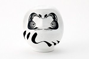 Designer's White Daruma Medium 20cm