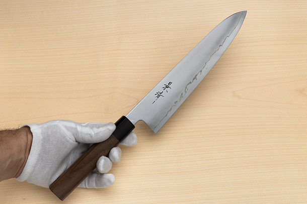 Kagekiyo Silver steel 3 Gyuto knife 240mm (9.5") Walnut handle
