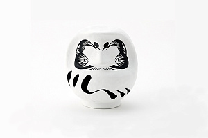 Designer's White Daruma Small 12cm