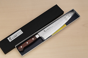 Sakai Takayuki 33-layer Damascus VG10 Gyuto knife 240mm ( 9.5 ") Spanish Mahogany handle Sakai Takayuki 33-layer Damascus VG10 Gyuto knife 240mm ( 9.5 ") Spanish Mahogany handle