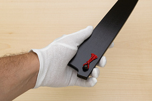 Kagekiyo Black wooden sheath for Sujihiki 270mm (10.7") lacquered with Urushi 