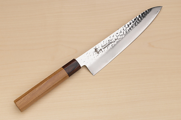Sakai Takayuki 33-layer VG10 Damascus Gyuto knife 210mm (8.3 ") Keyaki (Japanese Elm) handle
