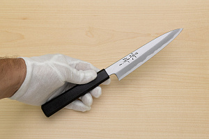 Kagekiyo White Steel 2 Petty knife 150mm (6") Magnolia Wood Urushi lacquer handle