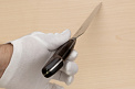 Sakai Takayuki Blue Steel 2 Sujihiki knife 240mm ( 9.5 ") Packer Wood handle - Knife-Life - Best Japanese Knife Store