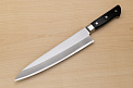 Tetsuhiro Blue steel 2 Gyuto knife 240mm (9.5") Black paper micarta - Knife-Life - Best Japanese Knife Store