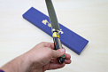 Miki VG1 Nakiri knife 160mm (6.3") Black Pakkawood handle - Knife-Life - Best Japanese Knife Store