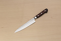 Sakai Takayuki 33-layer Damascus VG10 Petty knife 150mm (6 ") Spanish Mahogany handle - Knife-Life - Best Japanese Knife Store