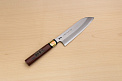 Sakai Genkichi Warikomi Blue steel 2 Santoku knife 180mm (7.1) Magnolia Wood with  Negoro-Nuri Urushi Lacque - Knife-Life - Best Japanese Knife Store