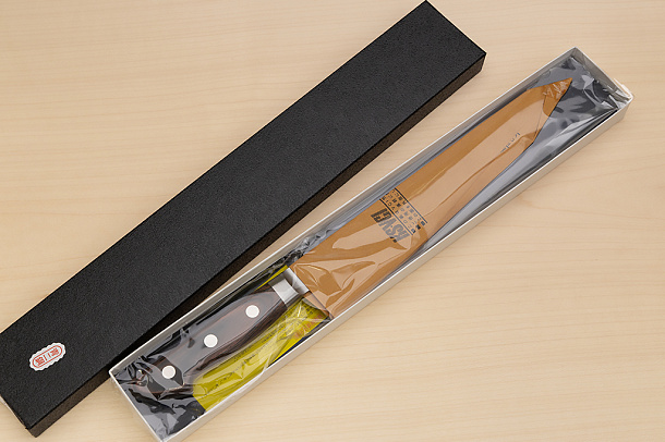 Sakai Takayuki Blue Steel 2 Gyuto knife 240mm ( 9.5 ") Packer Wood handle