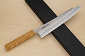 Hokiyama Ginga San-mai Silver steel 3 Gyuto 240mm (9.5") Elongated Octagonal Japanese Zelkova Handle - Knife-Life - Best Japanese Knife Store