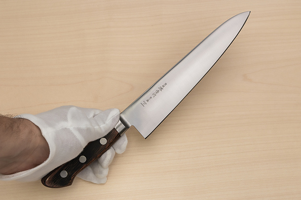 Sakai Takayuki Blue Steel 2 Gyuto knife 210mm ( 8.3 ") Packer Wood handle