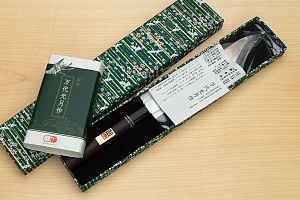 Goko Hamono Mandai Kogetsu Gyuto knife Korikin steel 240 mm (9.5") Rosewood handle Goko Hamono Mandai Kogetsu Gyuto knife Korikin steel 240 mm (9.5") Rosewood handle