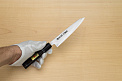Goko Hamono Musashinokuni Kogetsu SK5 Petty knife 150mm Rosewood handle / Knife-Life - Best Japanese Knife Store