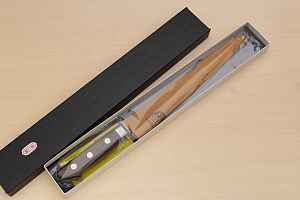 Sakai Takayuki Blue Steel 2 Sujihiki knife 240mm ( 9.5 ") Packer Wood handle