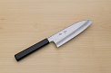 Kagekiyo White Steel 2 Santoku knife 180mm (7.1") Magnolia Wood Urushi lacquer handle - Knife-Life - Best Japanese Knife Store