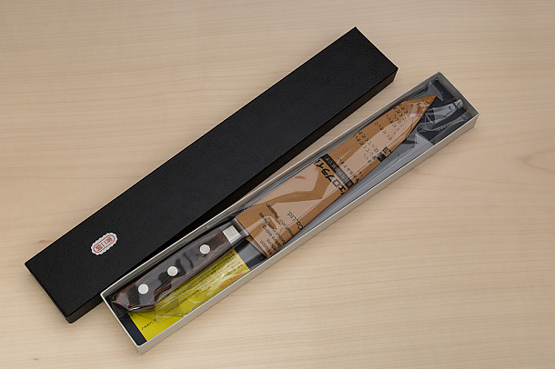 Sakai Takayuki Blue Steel 2 Gyuto knife 210mm ( 8.3 ") Packer Wood handle
