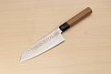 Sakai Takayuki 33-layer VG10 Damascus Santoku knife 170mm (6.7 ") Keyaki (Japanese Elm) handle - Knife-Life - Best Japanese Knife Store