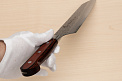Sakai Takayuki 33-layer Damascus VG10 Gyuto knife 190mm ( 7.5 ") Spanish Mahogany handle - Knife-Life - Best Japanese Knife Store