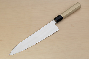 Sakai Takayuki Bohler Uddeholm Gyuto knife 240mm (9.5 ") Magnolia/Buffalo horn handle