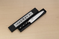 Tetsuhiro VG10 Petty knife 150mm (6") Black paper micarta - Knife-Life - Best Japanese Knife Store