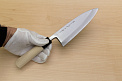 Sakai Genkichi White steel 2 Deba Knife 165mm | Japanese kitchen knives