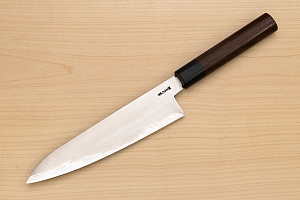 Goko Hamono Mandai Kogetsu Gyuto knife Korikin steel 210 mm (8.3") Rosewood handle Goko Hamono Mandai Kogetsu Gyuto knife Korikin steel 210 mm (8.3") Rosewood handle