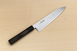 Kagekiyo VG10 Damascus Kiritsuke knife 210mm (8.3") Wood micarta