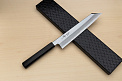 Kagekiyo White steel 2 Kiritsuke knife 240mm (9.5") Magnolia Wood Urushi lacquer handle - Knife-Life - Best Japanese Knife Store