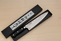 Tetsuhiro VG10 Damascus Gyuto knife 210mm (8.3") Black paper micarta - Knife-Life - Best Japanese Knife Store