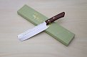 Miki VG1 Nakiri knife 165mm (6.5") Black Pakkawood handle - Knife-Life - Best Japanese Knife Store