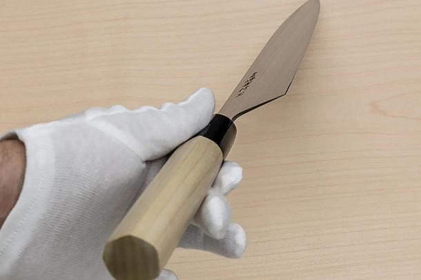 Sakai Takayuki Bohler Uddeholm Gyuto knife 240mm (9.5 ") Magnolia/Buffalo horn handle