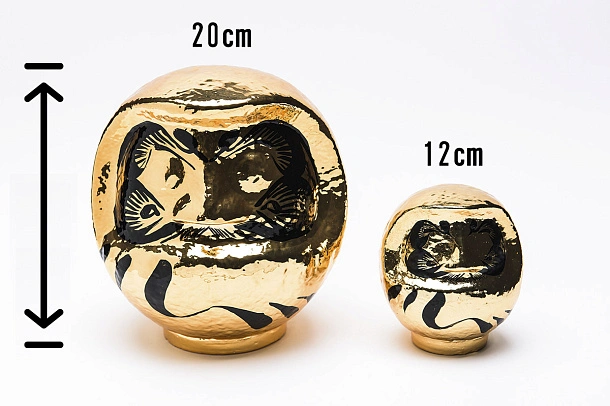 Designer's Premium Gold Daruma Small 12cm