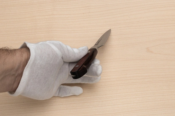 Sakai Takayuki 33-layer Damascus VG10 Petty knife 80mm ( 3.2 ") Spanish Mahogany handle