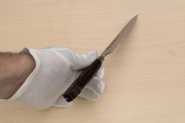 Sakai Takayuki 33-layer Damascus VG10 Petty knife 150mm (6 ") Spanish Mahogany handle