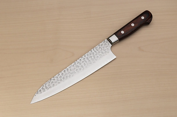 Sakai Takayuki 33-layer Damascus VG10 Gyuto knife 210mm (8.3 ") Spanish Mahogany handle