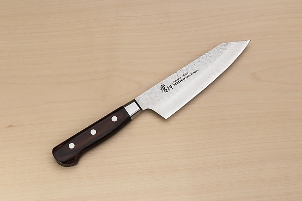 Sakai Takayuki 33-layer Damascus VG10 Bunka knife 160mm (6.3 ") Spanish Mahogany handle