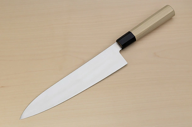 Sakai Takayuki Bohler Uddeholm Gyuto knife 240mm (9.5 ") Magnolia/Buffalo horn handle